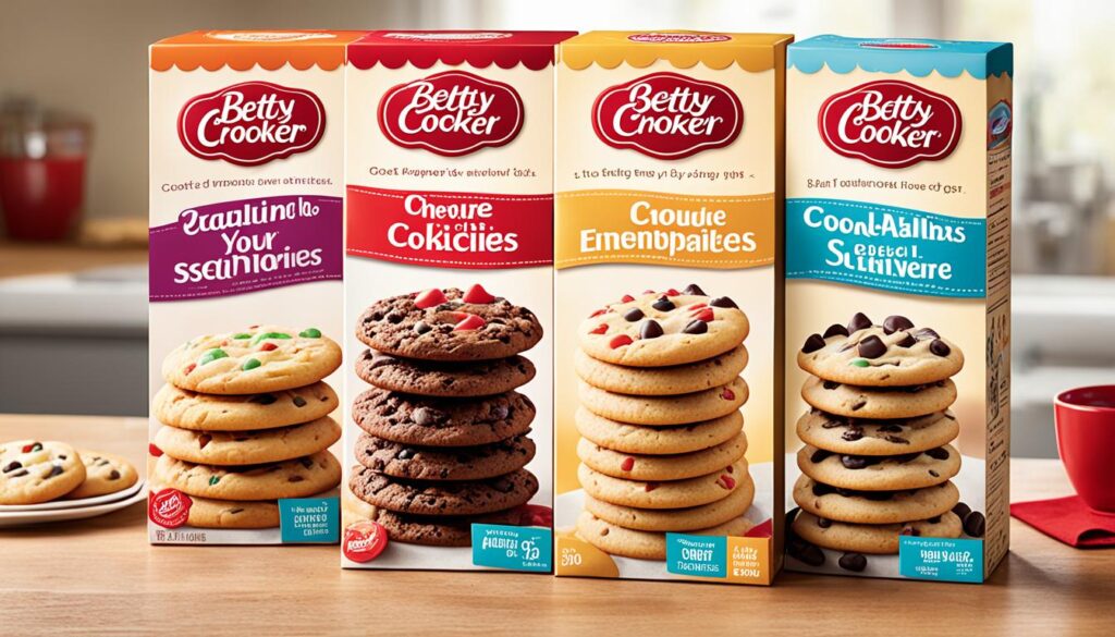 Basics of Betty Crocker cookie mix