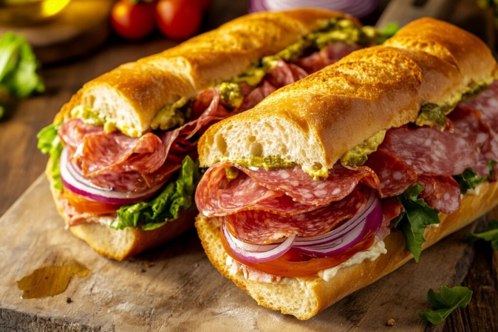 What-is-usually-on-an-Italian-sub