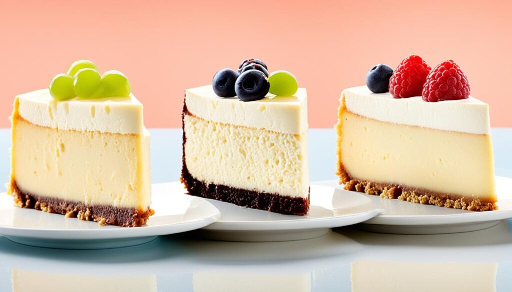 classic American cheesecakes