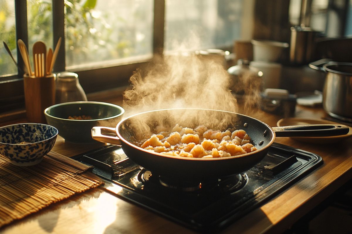 making tempura at home