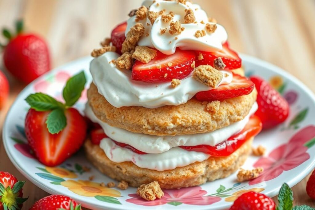 strawberry dessert