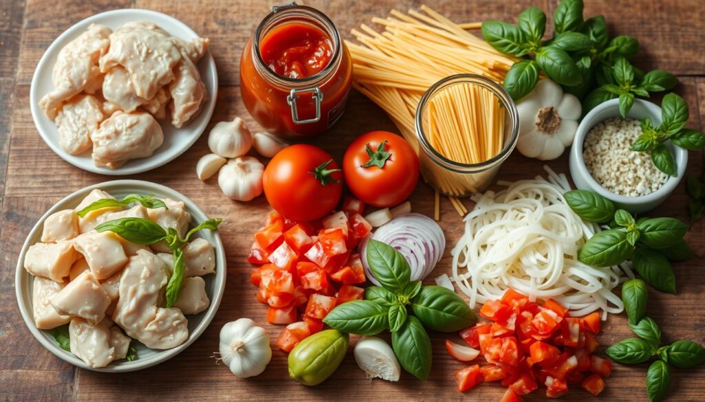 chicken spaghetti ingredients