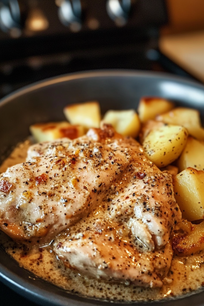 Garlic Parmesan Chicken and Potatoes