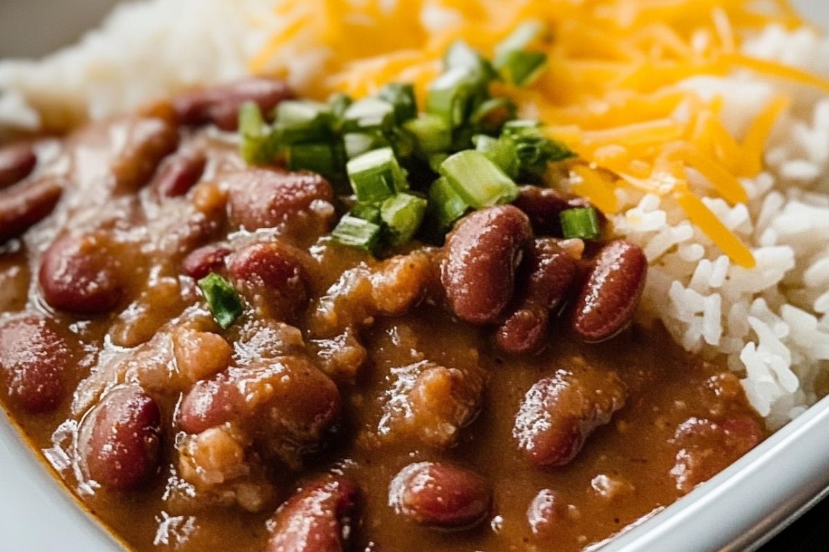 Simmering Red Beans